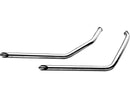 Harley Davidson Dyna [1991-2011] – Slash Cut Drag Pipes für Dyna Modelle Chrom 1,75"-3