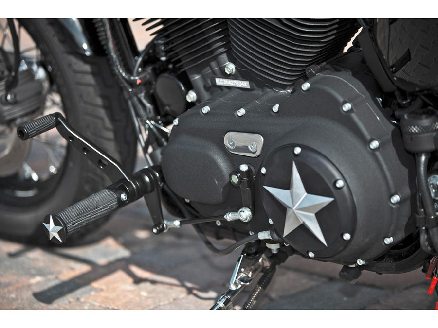 Harley Davidson Sportster [2004-2020] – Open Mind Kupplungsdeckel 6-Loch zweifarbig