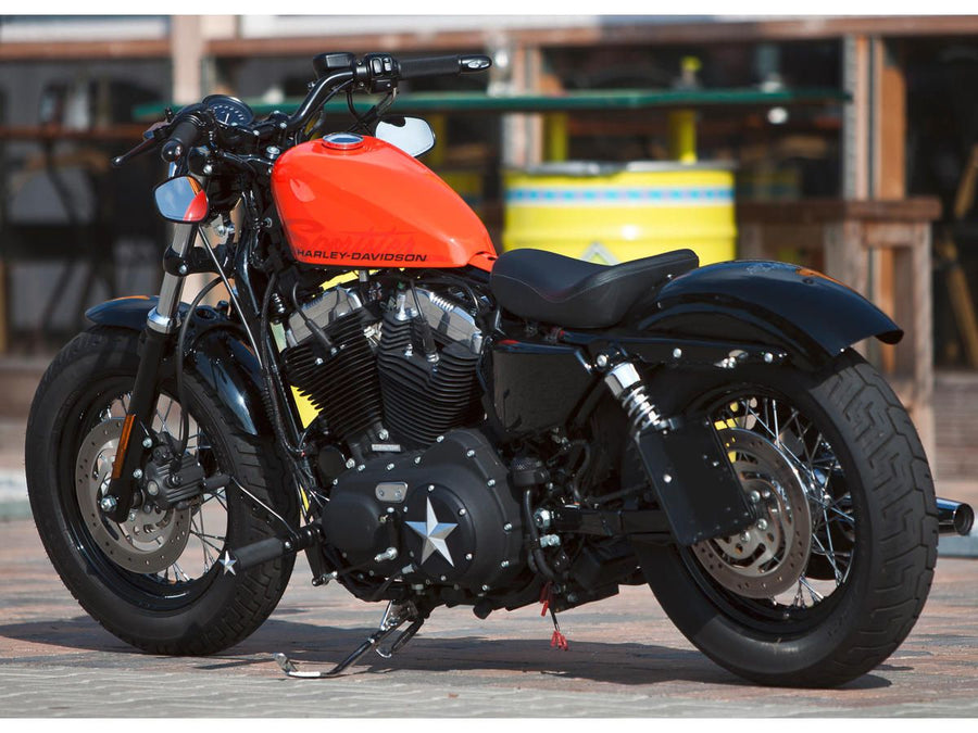 Harley Davidson Sportster [2004-2020] – Open Mind Kupplungsdeckel 6-Loch zweifarbig