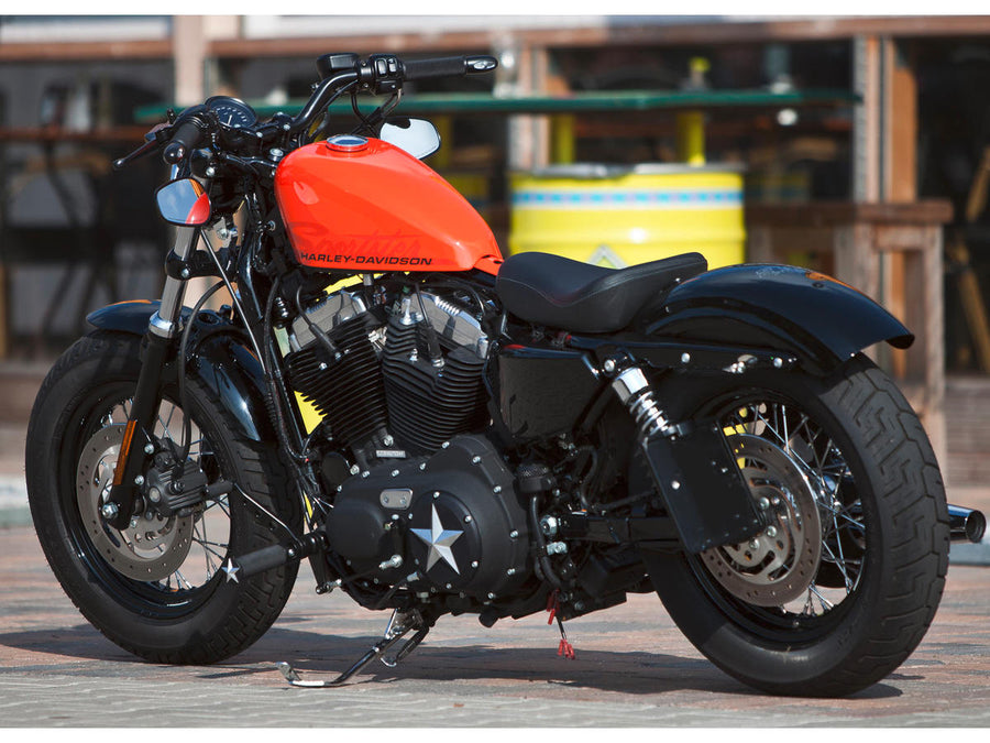 Harley Davidson Sportster [2004-2020] – Open Mind Kupplungsdeckel 6-Loch zweifarbig