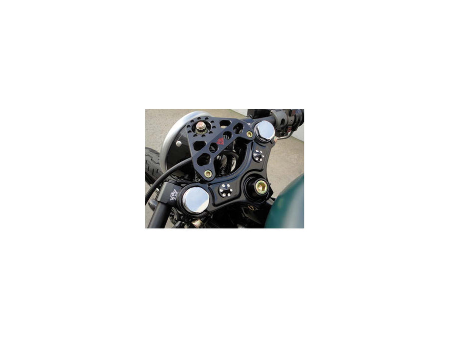 Harley Davidson Dyna [1992-2017]-headlight holder silver anodized