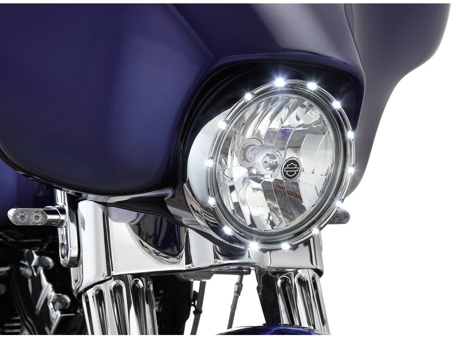 Harley Davidson FLSTC [2014-2017] – Feuerring Scheinwerfereinfassung Chrom