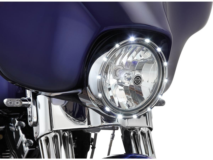 Harley Davidson FLSTC [2014-2017] – Feuerring Scheinwerfereinfassung Chrom