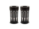 Harley Davidson Touring [2014-2024]-Deep cut fork protection black anodized-4