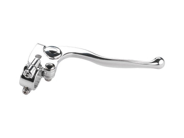 Harley Davidson – Klassische Bremszughalterung Aluminium poliert für 1"