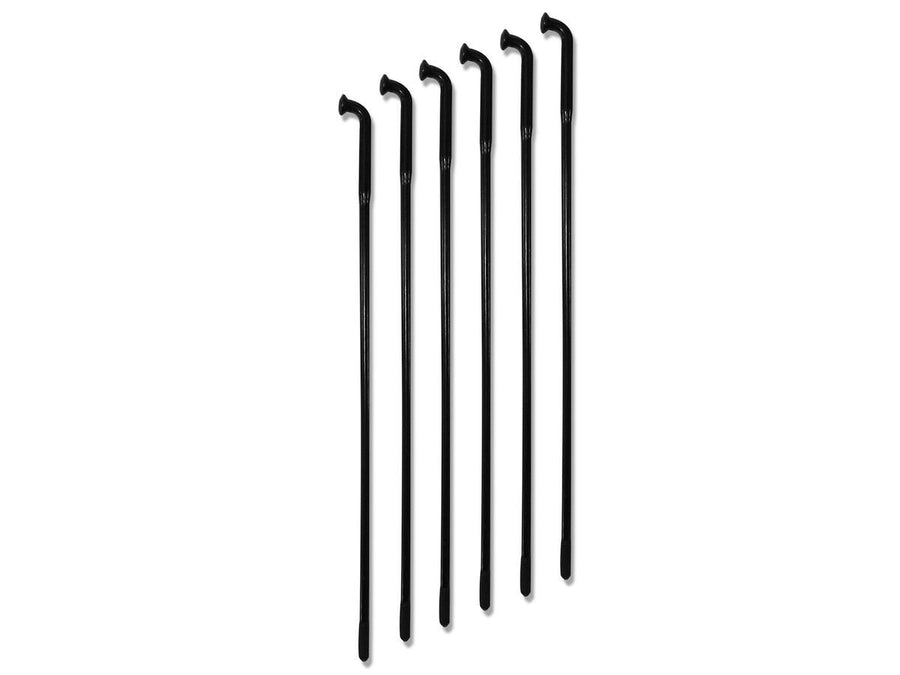 Harley Davidson – TTS Speichensatz, 21" lang, schwarz verchromt, für TTS Felgen