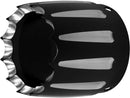 Harley Davidson – 3,5" Endkappe Jaffe Afterburner Schwarz Schwarz Schnitt 3,5"-4