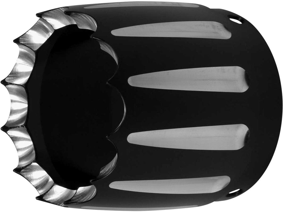 Harley Davidson – 3,5" Endkappe Jaffe Afterburner Schwarz Schwarz Schnitt 3,5"