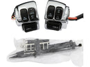 Harley Davidson Sportster [2006-2013] – Chrom-Lenkerschaltergehäuse-Kit mit Schaltern-3