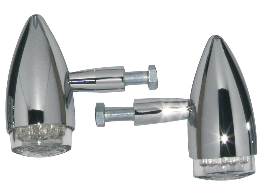 Harley Davidson Fl Shovel [1981-1984]-Light and Speedline handle Led Blinkerset with