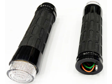 Harley Davidson – RBS Softtouch Griffset Schwarz LED Blinker