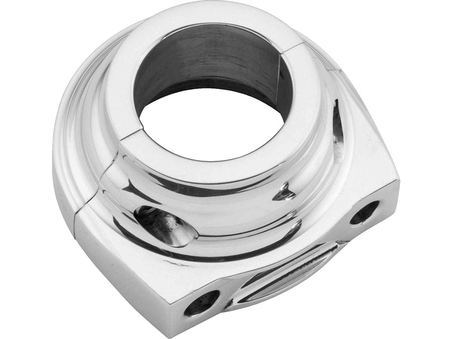 Harley Davidson-Contour gas circuit housing for clip-on cable chrome 1 "double cable