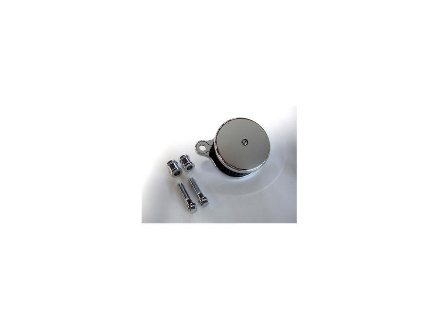 Harley Davidson Dyna [1999-2017]-high-performance air filter chrome