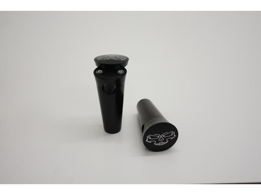 Harley Davidson – Thriller 6 Riser Schwarz Eloxiert 1"