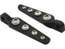 Harley Davidson Sportster [1991-2020]-Bolzen pattern footrest co-drivers black-1