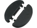 Harley Davidson Touring [1985-2025]-Half moon Food boards Black-4