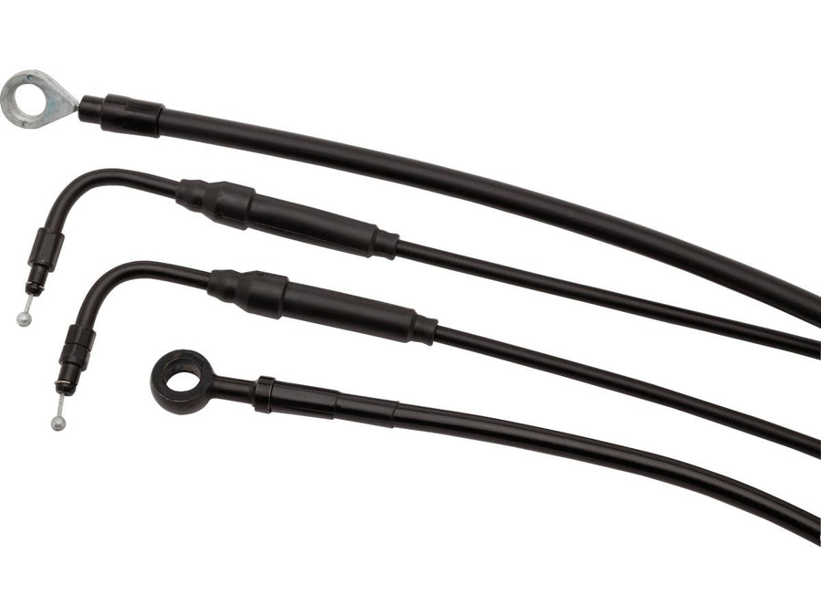 Harley Davidson Touring [2008-2013] – 13" Bagger Bar Kabelsatz Edelstahl klar
