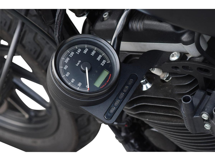 Harley Davidson Sportster [1995-2013] – Tachometer-Umsetzhalterung schwarz
