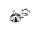 Harley Davidson FX Model [1985-1994]-Vintage Spinner Axis cover Chrome-1