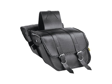 Harley Davidson – Geflochtene Schräge Überwurf-Satteltaschen Kompakt