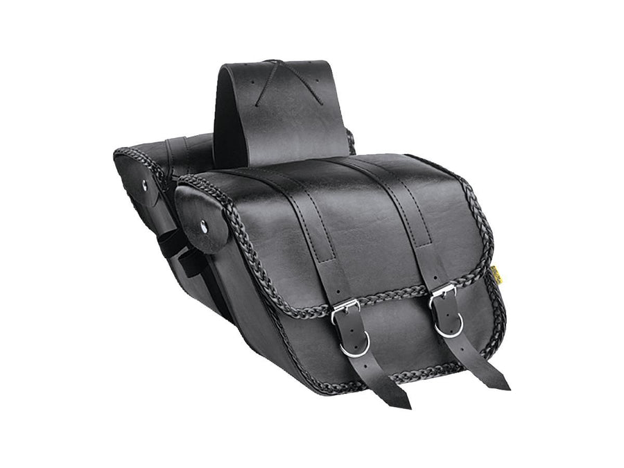 Harley Davidson – Geflochtene Schräge Überwurf-Satteltaschen Kompakt