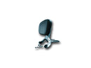 Harley Davidson - multi -purpose backrest for drivers or passenger chrome-1