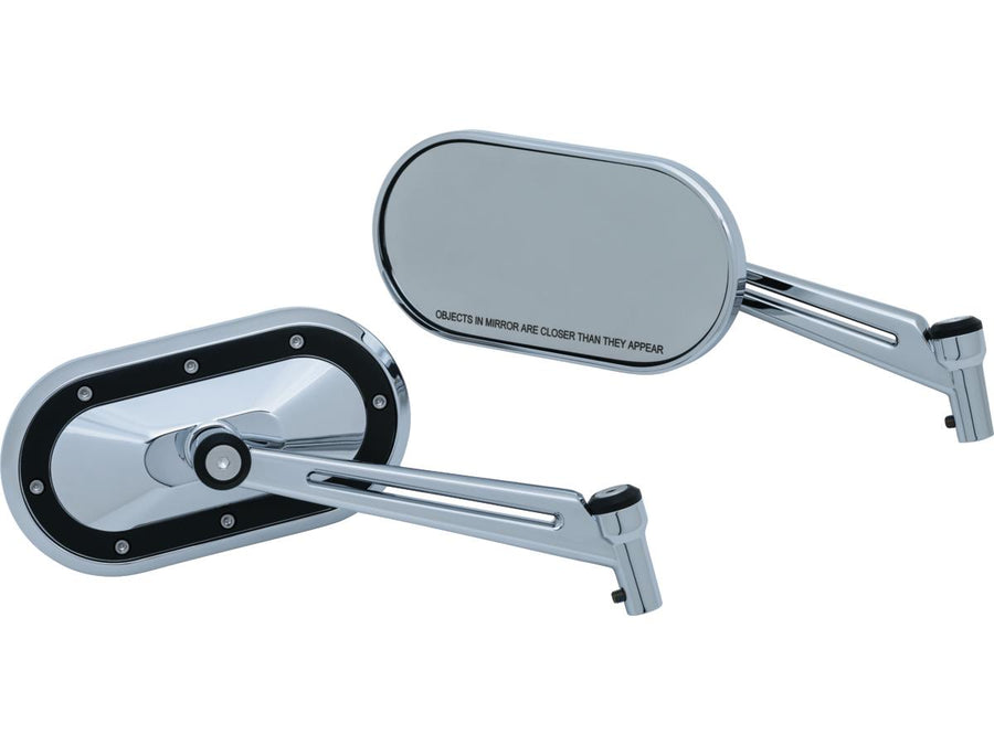 Harley Davidson Sportster [2004-2020]-heavy industry mirror with black