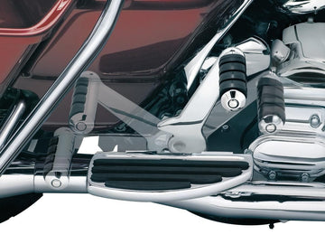 Harley Davidson FLHTCUSE2 [2007-2007] – Verstellbare Beifahrer-Fußrasten Chrom - 0