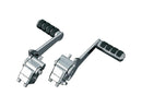 Harley Davidson Flhtcuse2 [2007-2007]-adjustable front passenger footrest chrome-4