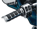 Harley Davidson Touring [2008-2024] – ISO Beheizte Griffe Chrom 1" Gaszug per Draht-1