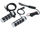 Harley Davidson Touring [2008-2024] – ISO Beheizte Griffe Chrom 1" Gaszug per Draht-2