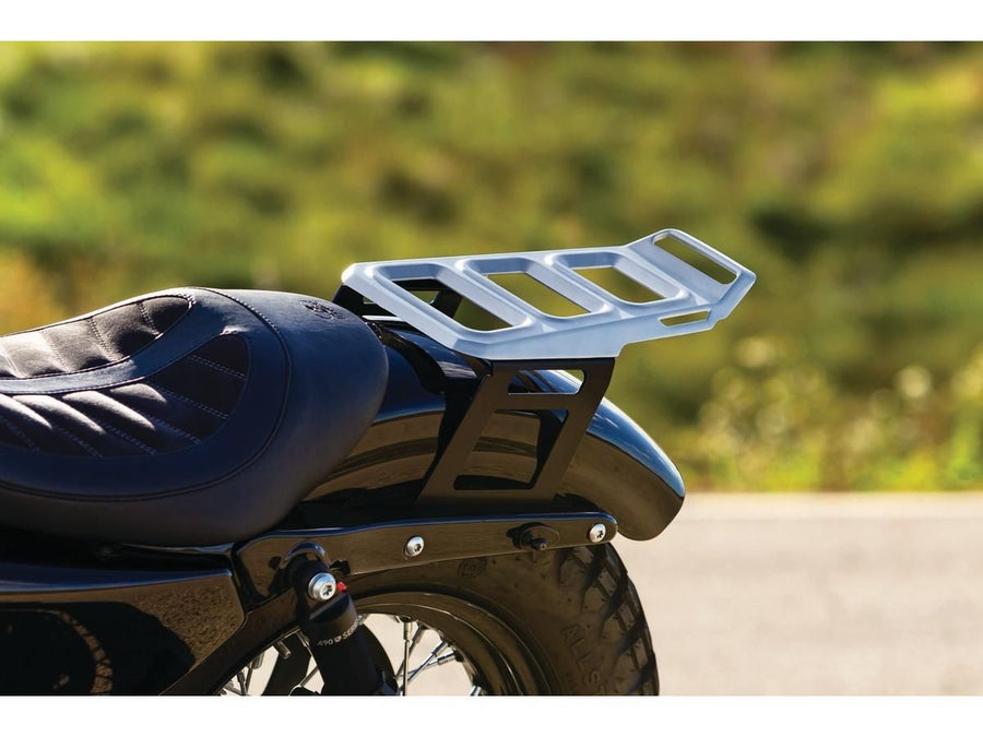 Harley Davidson Sportster [2004-2020] – Dillinger Gepäckträger Silber