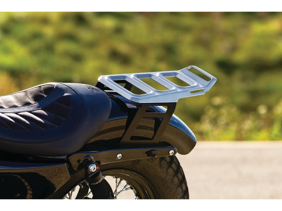 Harley Davidson Sportster [2004-2020] – Dillinger Gepäckträger Silber