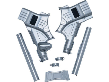 Harley Davidson Touring [2014-2024] – Deluxe Halsabdeckung Chrom