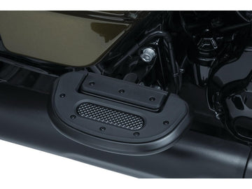 Harley Davidson – Schwere Industrie Beifahrer Trittbretter ohne Adapter Schwarz - 0