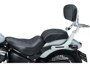 Harley Davidson FLSL [2018-2021]-Solid chrome multi-purpose backrest bracket holder - 0