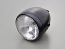 Harley Davidson - Vintage 5 3/4 "Headlight black powder -coated H4-3