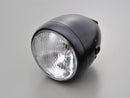 Harley Davidson - Vintage 5 3/4 "Headlight black powder -coated H4-9