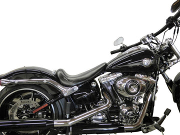Harley Davidson FXSBSE [2013-2014]-Bare Bone's solo seat smooth black vinyl