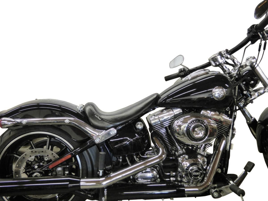 Harley Davidson FXSBSE [2013-2014] – Bare Bones Solo Sitz Glattes Schwarzes Vinyl