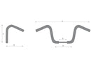 Harley Davidson Touring [2008-2013]-1 1/4 "Fat excavator handlebar not noticed 3-hole-5