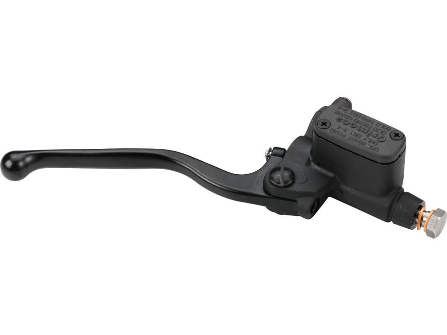 Harley Davidson – Grimeca Brems-Hauptzylinder-Kit für 1" Lenker Schwarz Eloxiert 14