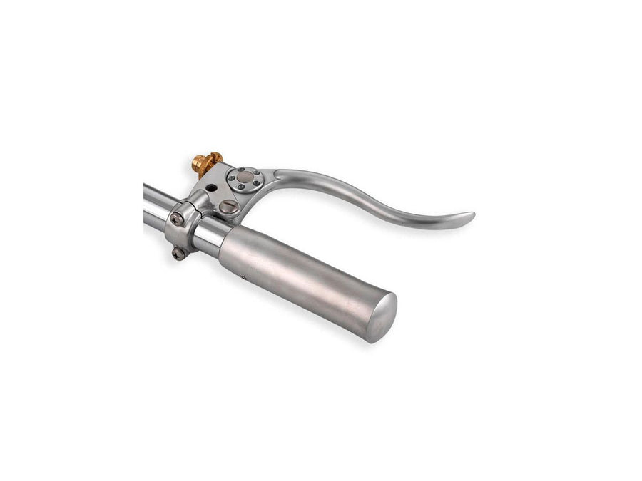 Harley Davidson – Deluxe Bremshebelgehäuse Aluminium Satin Hebel Aluminium Satin 1"