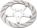Harley Davidson Dyna [2000-2017]-drilled brake disc aluminum stainless steel 11.5 "-1
