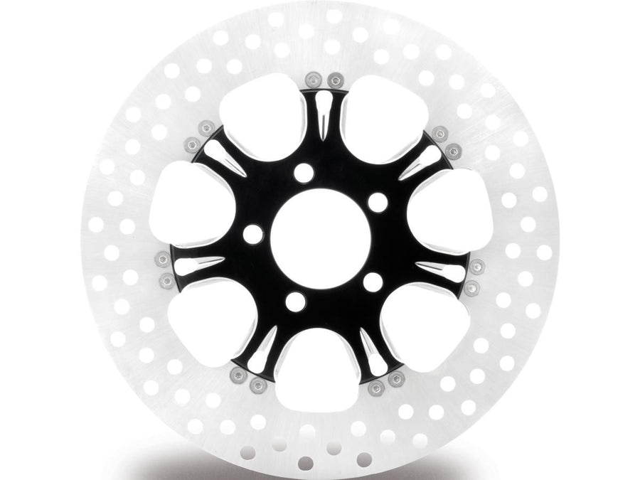 Harley Davidson Sportster [1986-2010]-Virtue brake disc contrast cut platinum ...