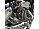 Harley Davidson Dyna [1999-2017]-Omega ribbed air filter black-4