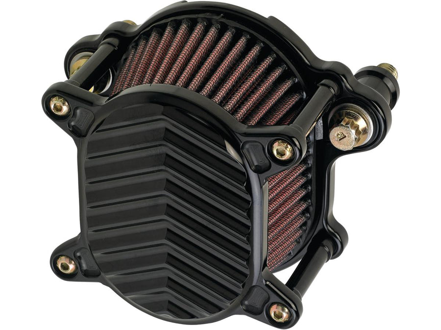 Harley Davidson Dyna [1999-2017]-Omega V-FIN air filter black