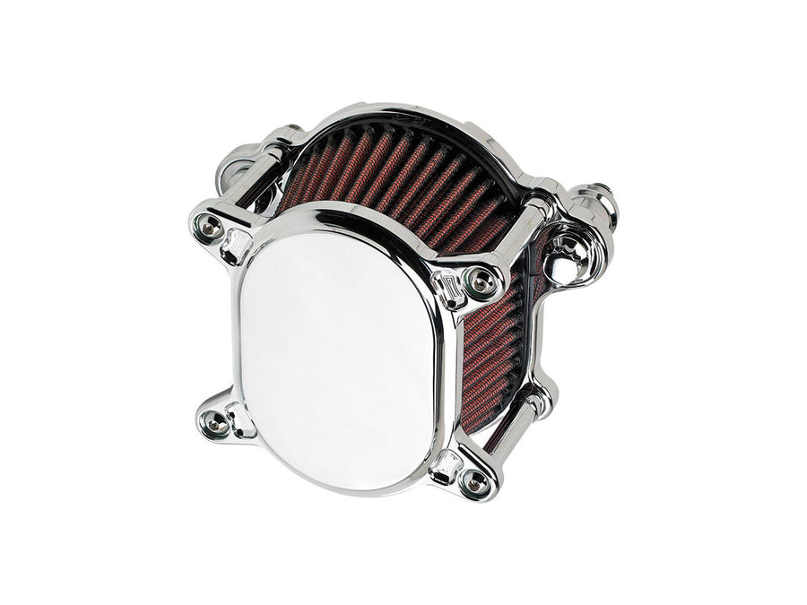 Harley Davidson Sportster [2007-2020]-Omega Glatter Air Filter Chrome