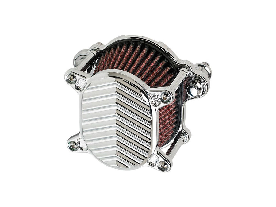 Harley Davidson Sportster [1991-2006]-Omega V-FIN air filter Chrom