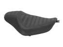 Harley Davidson Sportster Hinweis [2010-2020] – Horizontaler Solositz Schwarz Vinyl-3